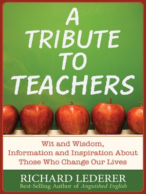 cover image of A Tribute to Teachers